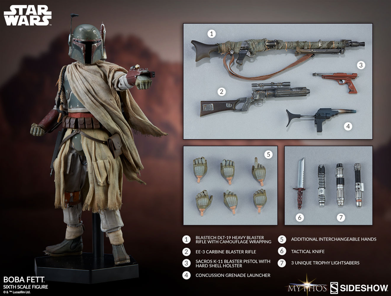 Illustration for article titled Here's Boba Fett Like You've Never Seen Him Before